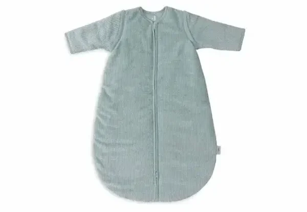 Jollein Baby Slaapzak Met Afritsbare Mouw Rib - Sea Green 90cm
