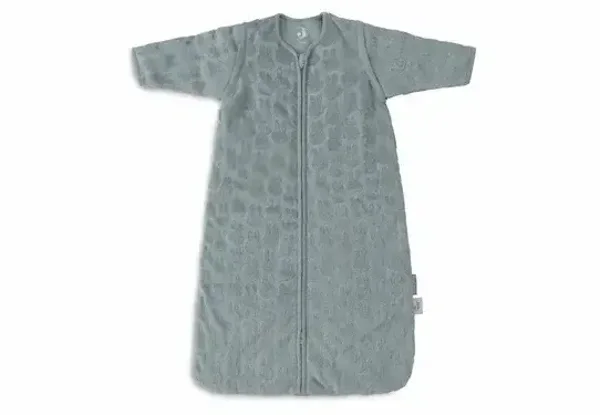 94. Jollein Baby Slaapzak Met Afritsbare Mouw Miffy Jacquard - Sea Green 70cm