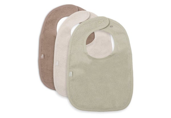 Jollein Slab Badstof - 3 Stuks sand/soft matcha/milky coffee
