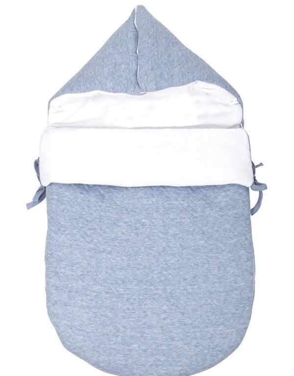 4 POETREE VOETENZAK CHEVRON DENIM BLUE