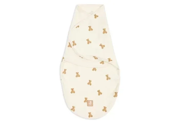 140. Jollein Baby Slaapzak Wrapper - 0-3 maanden - Mini Teddy Bear