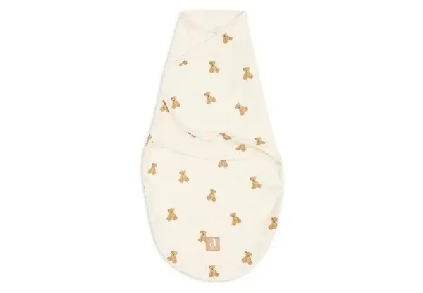 138. Jollein Baby Slaapzak Wrapper - 0-3 maanden - Mini Teddy Bear