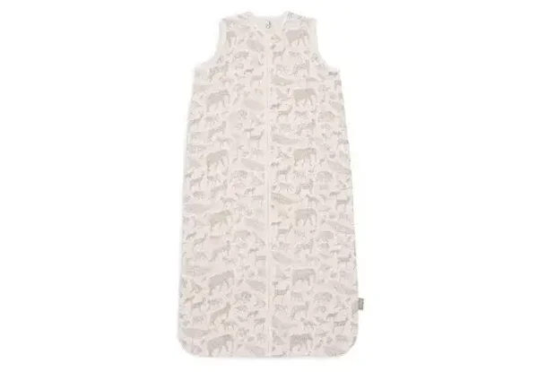 Jollein Baby Slaapzak Hydrofiel Animals - Olive Green 70cm