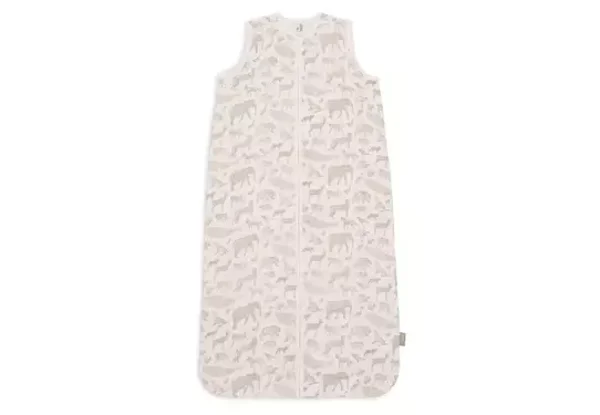 Jollein Baby Slaapzak Hydrofiel Animals - Olive Green 90cm