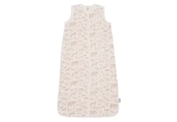 Jollein Baby Slaapzak Hydrofiel Animals - Nougat 70cm
