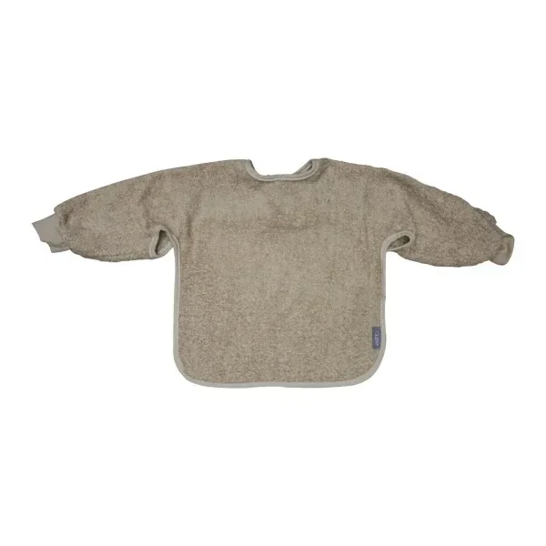 130. Quax Slabbetje met Mouwen - Badstof - Tijm