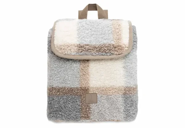 jollein Rugtasje Check - Boucle