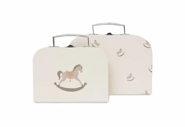 Jollein Speelkoffertje - Nostalgic Ride - 2 Stuks