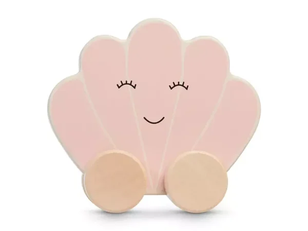 Jollein Houten Speelgoedauto - Shell - Pink