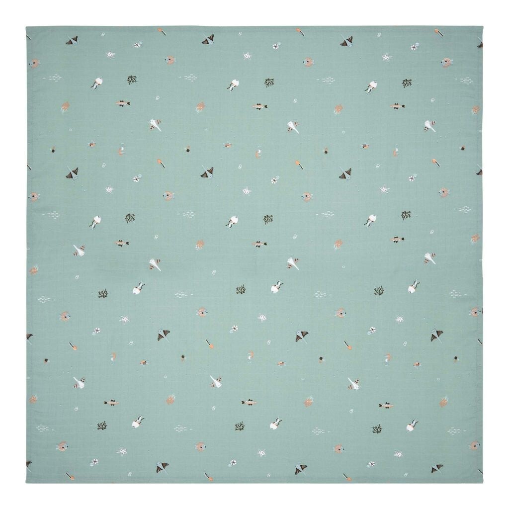 Bébé-jou Tetra Doek 110x110cm Ocean Vibes