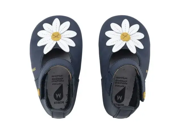135. Bobux Soft Soles Daisy Jane Navy M