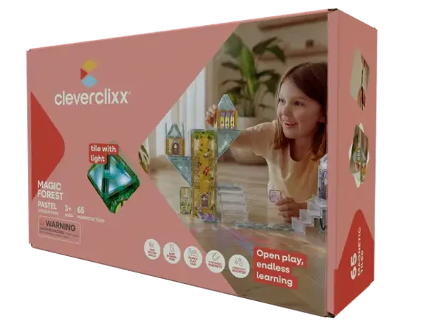 Clever Clixx Magic Forest Pack Pastel | 65 pieces