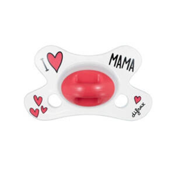 Difrax Fopspeen Natural 0+ mnd Love Mama