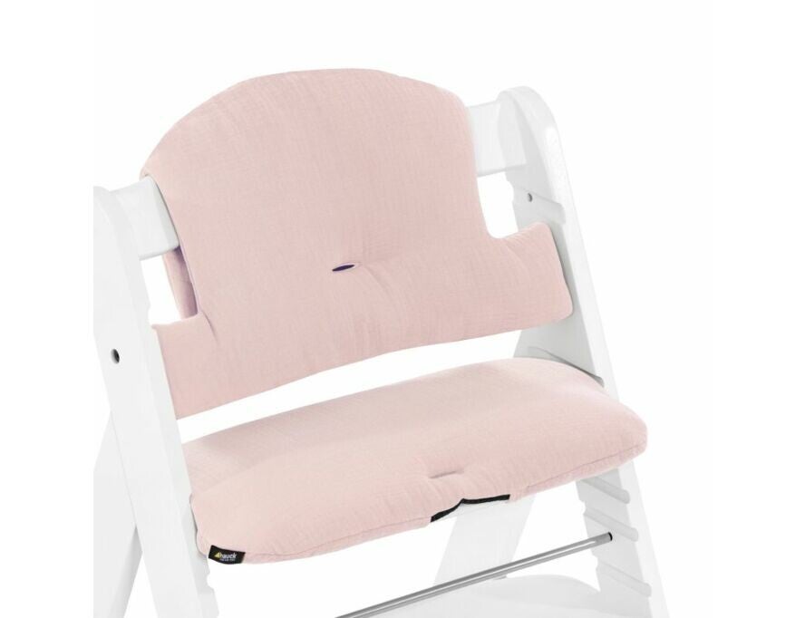 Hauck Highchair Pad Select Muslin Mineral Rose