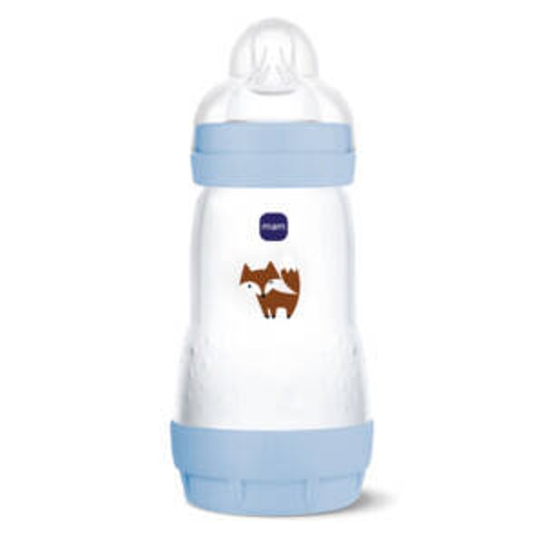 MAM Easy Start Anti-Colic Babyfles Blauw 0+ mnd 320 ml
