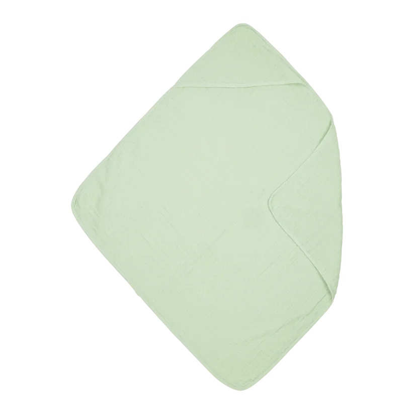 128. Meyco BADCAPE HYDROFIEL UNI - SOFT GREEN - 80X80CM