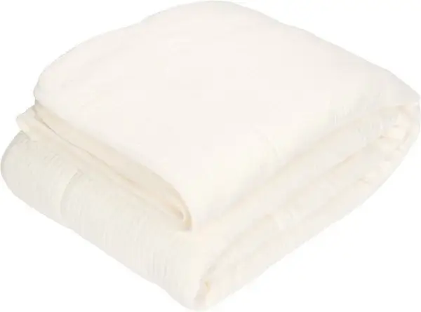 Little dutch Ledikantdeken Pure Soft White 110x140cm