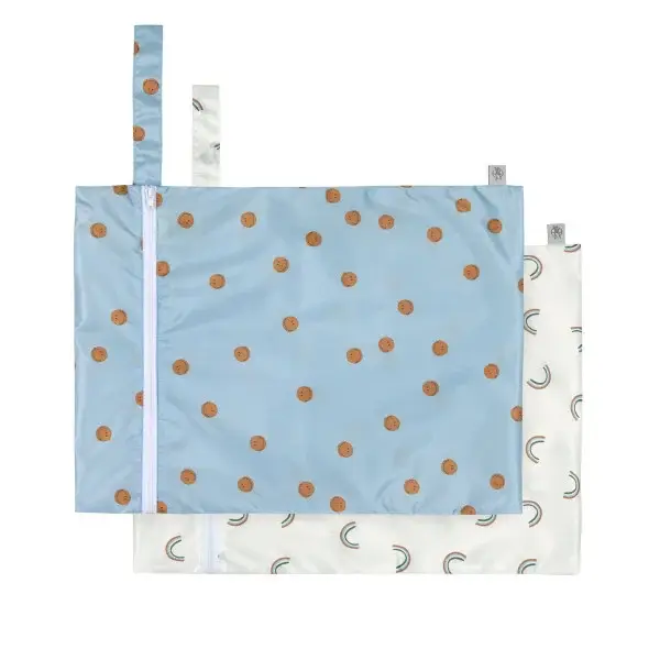 143. Lassig Wet Bag (2 pcs), Happy Rascals Smile