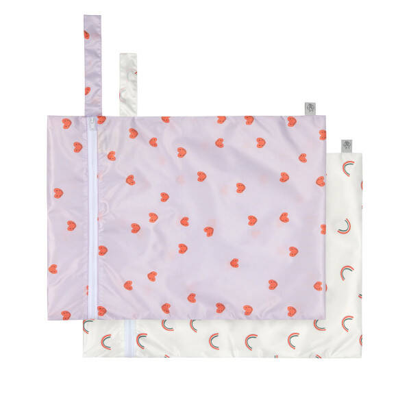 Lassig Wet Bag (2 pcs), Happy Rascals Heart