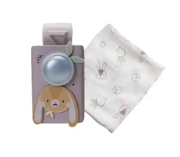 142. Taf toys Bunny Soother & Swaddle Set