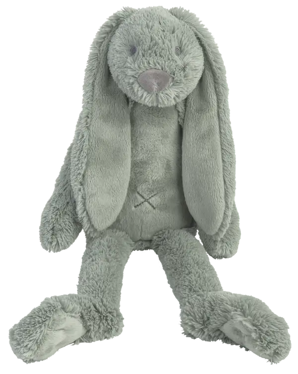 142. Green Rabbit Richie - 38 cm incl. borduurwerk