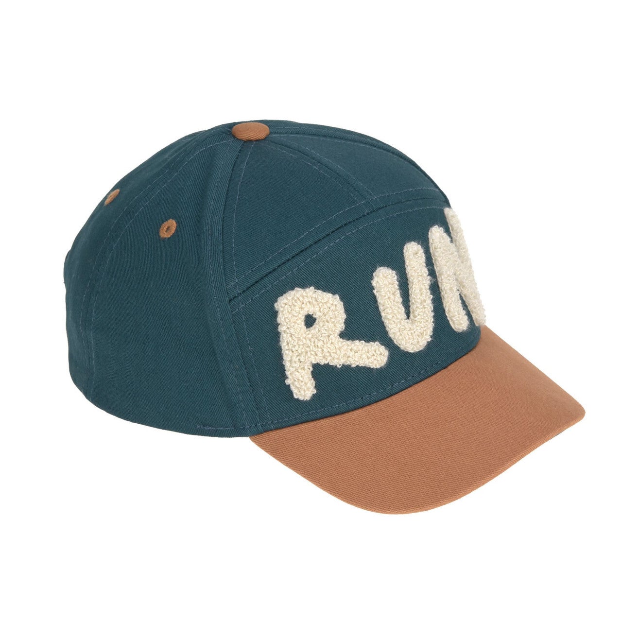 Lassig Baseballpet kinderen - Run, bruin blauw