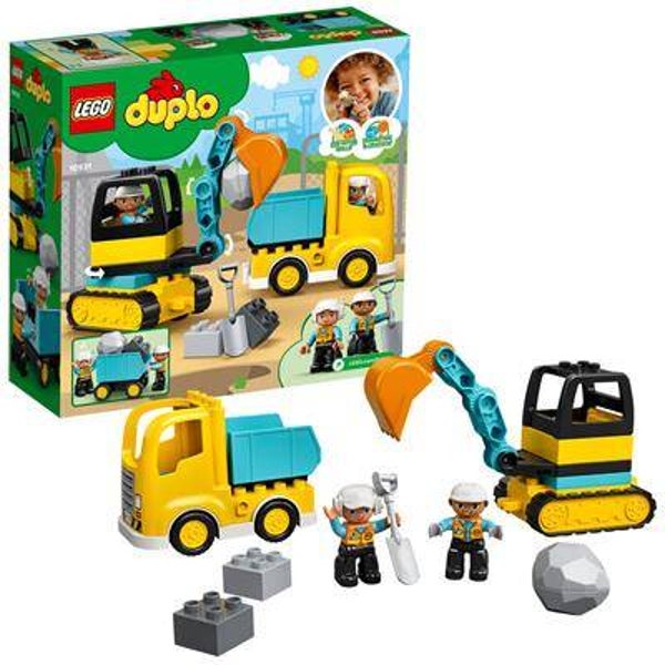 70. Duplo Truck En Graafmachine Rupsband
