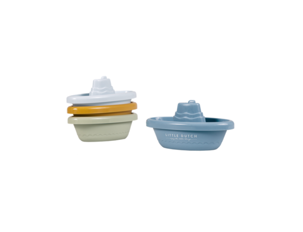 Little dutch Stapelbare Badbootjes Blauw