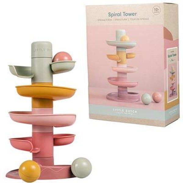 LITTLE DUTCH SPIRAALTOREN ROZE
