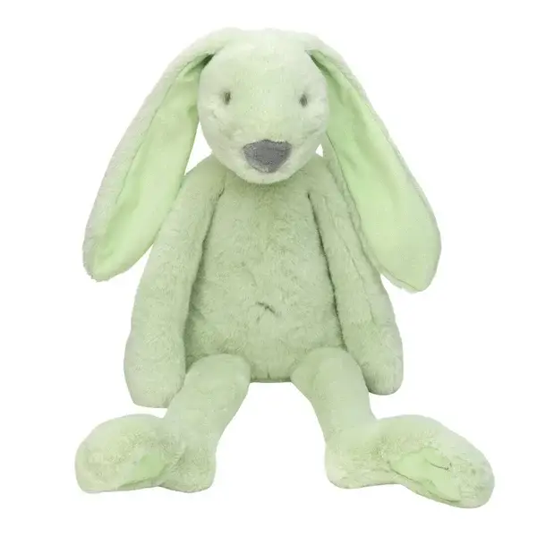 128. Happy horse Big Pistachio Recycled Rabbit Richie 58cm incl borduurwerk