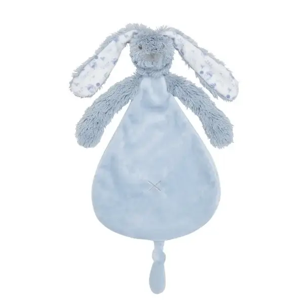 138. Happy horse Blue Graphic Rabbit Richie Tuttle + Incl borduurwerk
