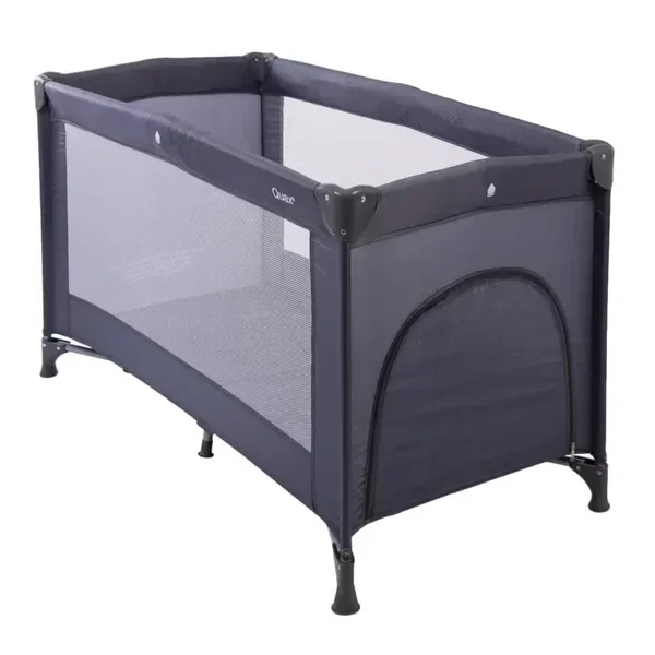 134. Quax Reisbed met Rits - 120 x 60 cm - Dark Grey