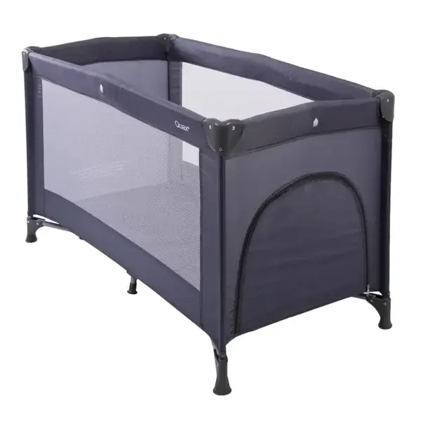 134. Quax Reisbed met Rits - 120 x 60 cm - Dark Grey