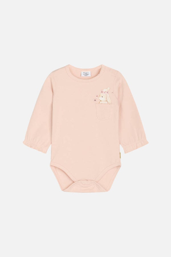Hust and claire roze body konijntje