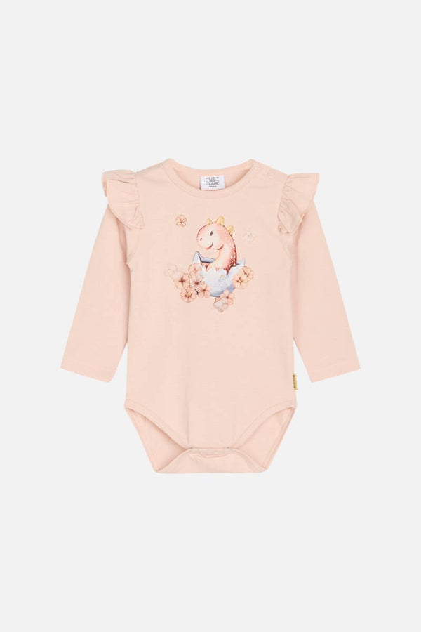Hust and claire roze body met draakje