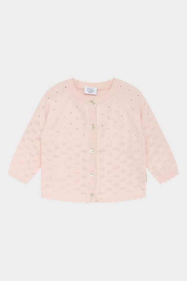 Hust and Claire cardigan licht roze