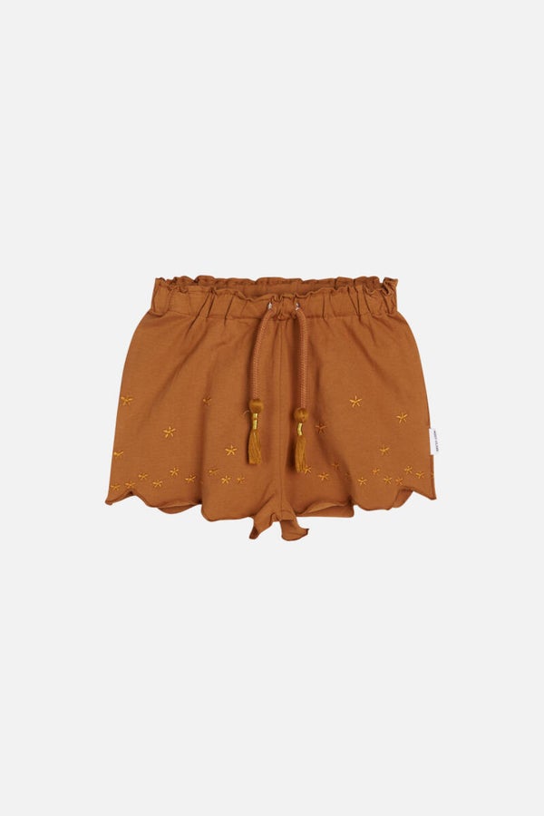 HUST AND CLAIRE  short caramel