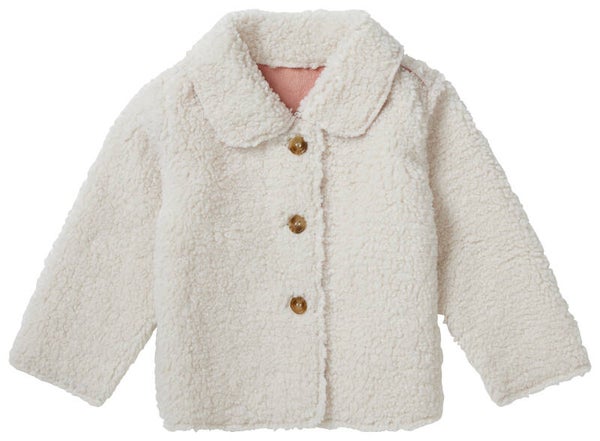 Girls jacket vernon butter cream (reversible)