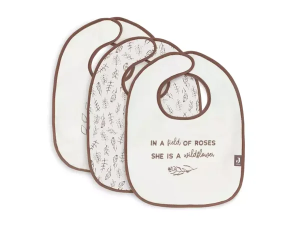 Jollein  Slab Meadow - rosewood- 3 Stuks