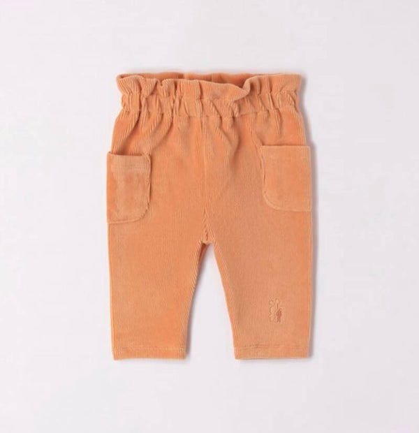 IDO oranje velours broek