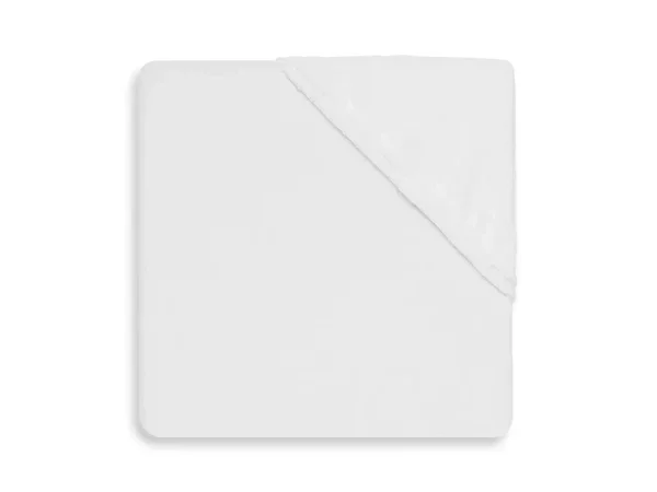 117. Jollein Hoeslaken Molton Ledikant 60x120cm - Wit