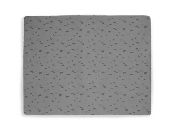 Jollein Hoeslaken Jersey Boxmatras 75x95cm Spot Storm Grey