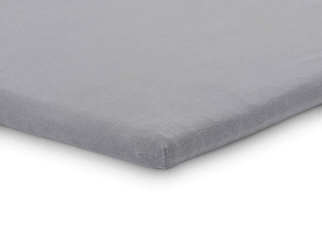 Jollein Hoeslaken Boxmatras Jersey 75x95cm - Storm Grey