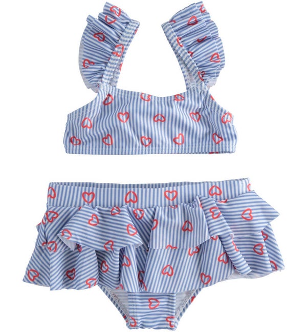 BIKINI gestreept met hartje