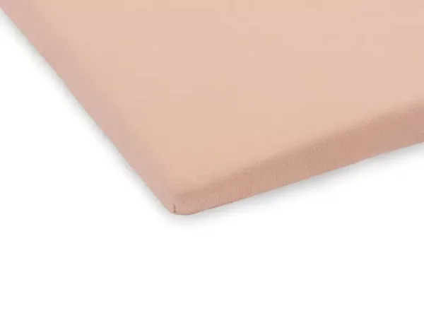 Jollein Hoeslaken Boxmatras Jersey 75x95cm - Pale Pink