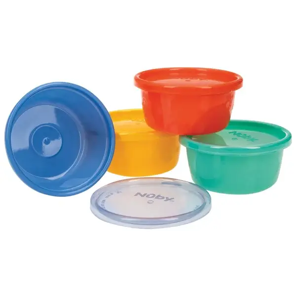 117. Nuby Snackkommetjes - 4P - 240 ml - 3m+