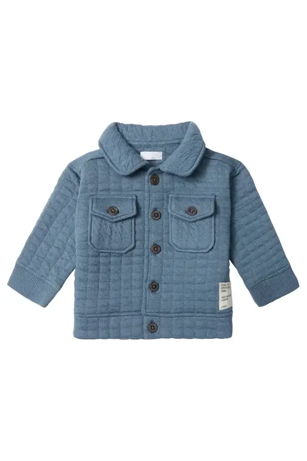 107. Noppies boys cardigan blue mirage maat 92