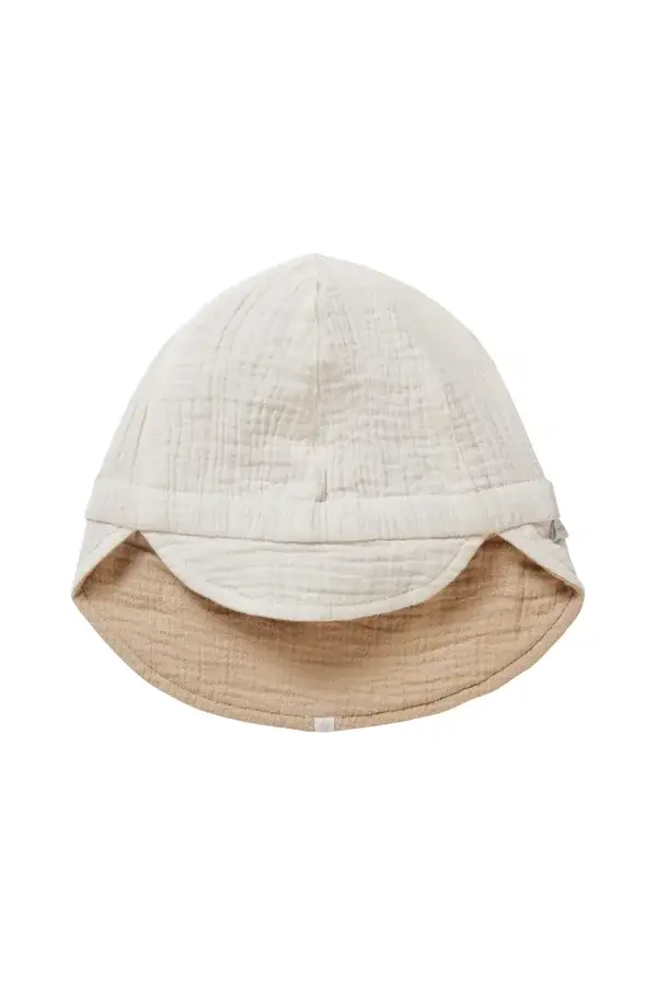 126. Noppies unisex zomerhoedje reversible 3/6 maand