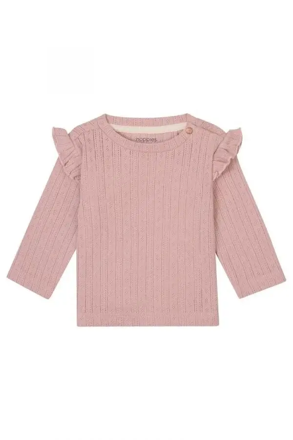 135. Noppies Longsleeve Fumel - Pale Mauve 68