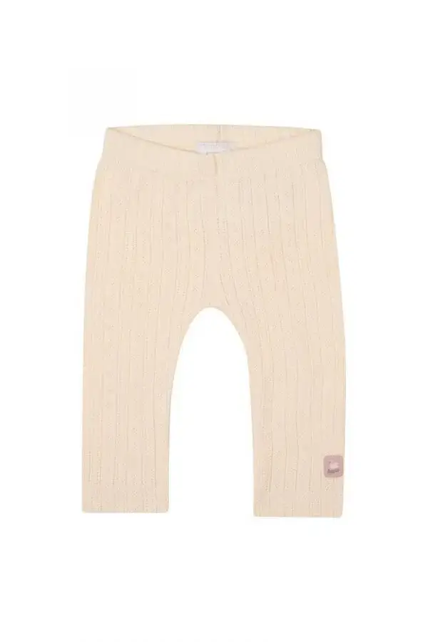 100. Noppies Legging Fleurines - Butter Cream maat 56